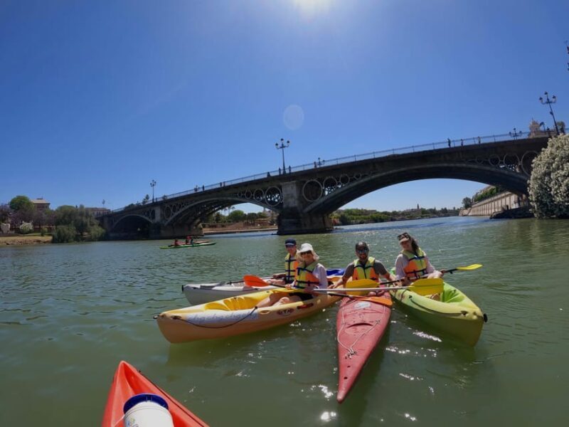 Kayak tour of historic Seville, Triana and Cartuja - Key Points