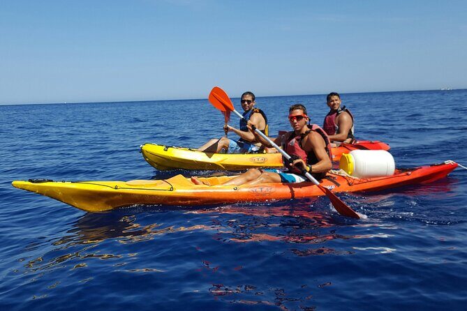 Kayak trip with snorkelling in the Marine Reserve of Menorca - The Sum Up