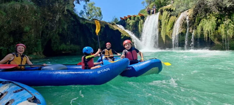 Kayaking Mreznica Waterfalls in Natural Monument - The Value of the Tour