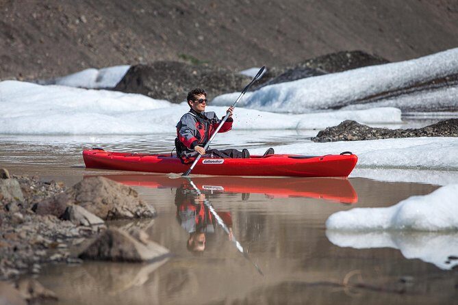 Kayaking on the Sólheimajökull Glacier Lagoon - An In-Depth Look at the Glacier Kayaking Experience