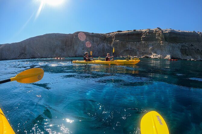 Kayaking Tour to the secrets of Milos - An In-Depth Look at the Milos Kayaking Tour