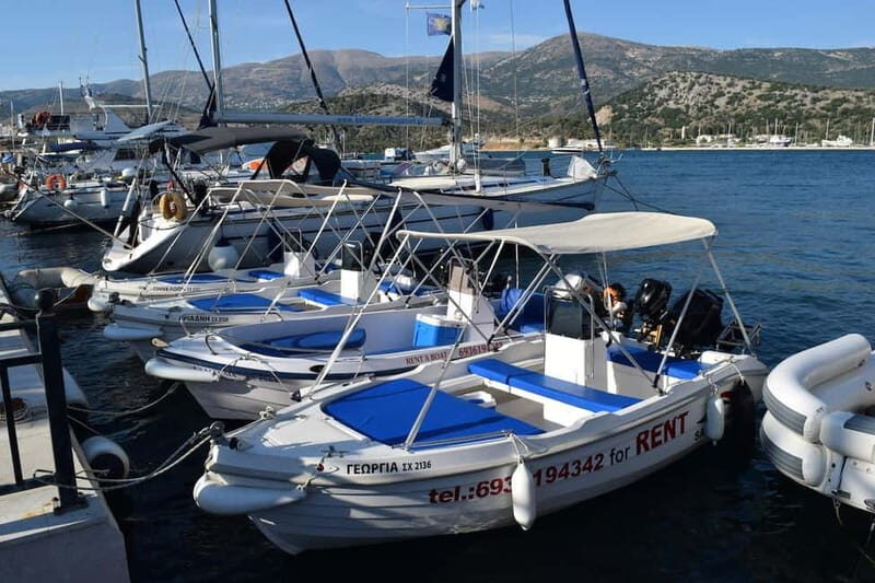 Kefalonia: Boat Rental (30HP Motorboat)-No License Required - Key Points