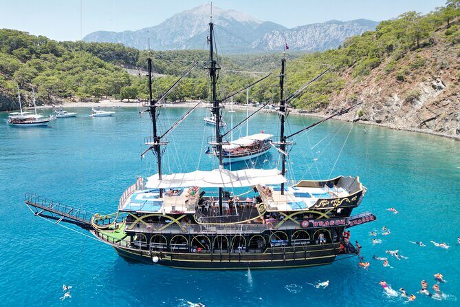 Kemer Full Day Pirate Boat Trip with Lunch and Optional Transfer - Introduction