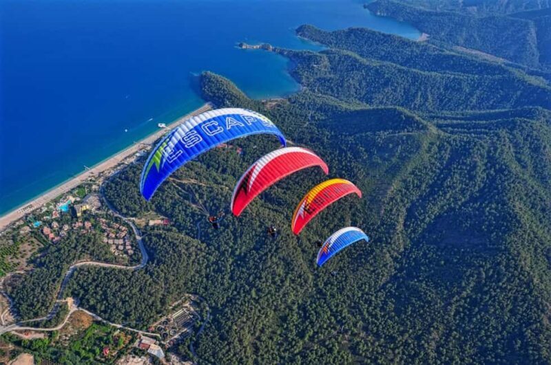 Kemer: Paragliding with Hotel Transfer & Cable Car - The Landing and Return Journey