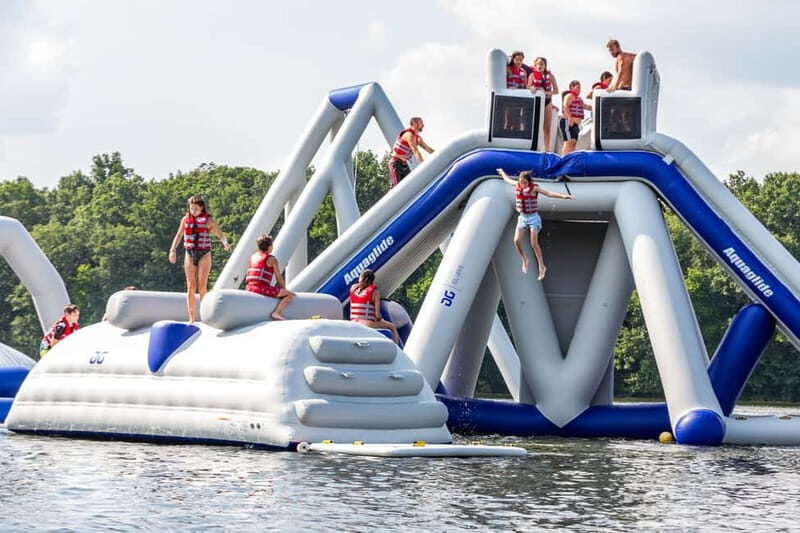 Kent: Aqua Park Inflatable Water Course Ticket for Two - Key Points