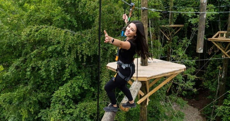 Kent: Treetop High Ropes Adventure Course - Discovering Cornwall’s Treescape: An In-Depth Review of the Treetop High Ropes Course