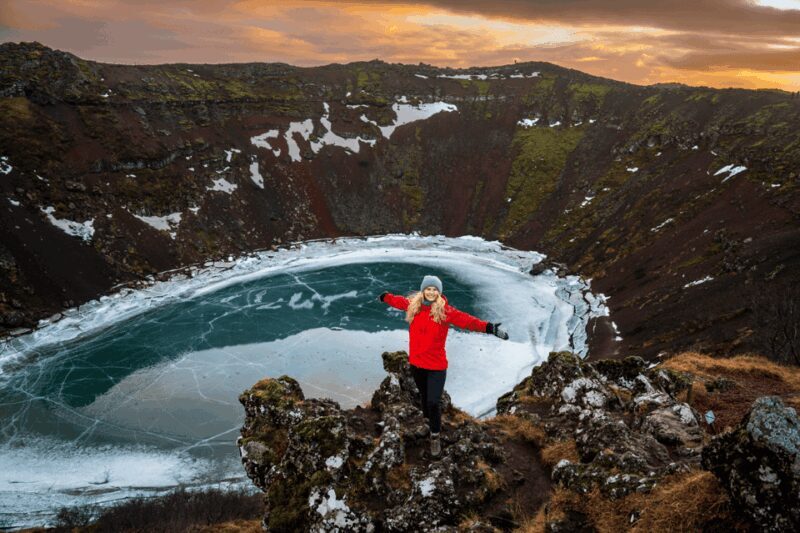 Kerið Volcanic Crater Admission Ticket - Key Points