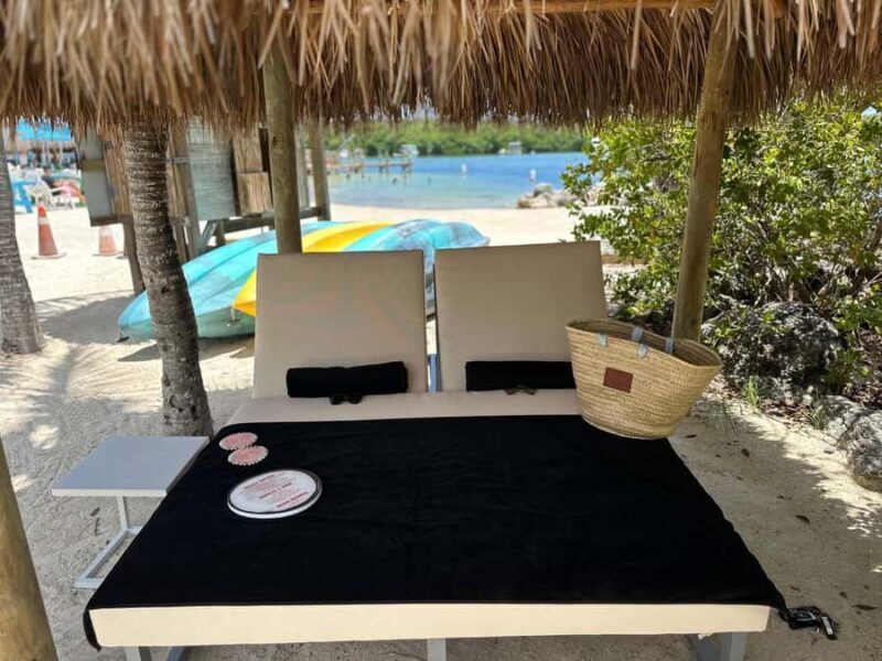 Key Largo: Private Beach Cabana - The Value of This Experience