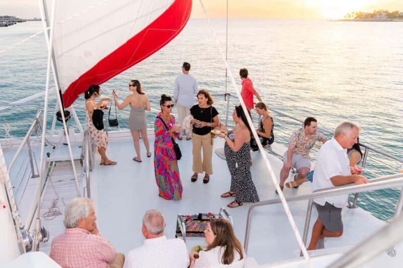 Key West Signature Sunset Cruise with Open Bar, Food & Music - FAQs