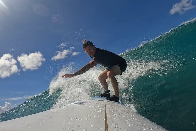 Kids and Adults Private or Group Surf Lessons 90min. 100% support - The Details of Your 90-Minute Surf Lesson