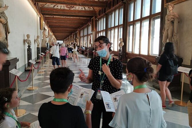 Kids treasure hunt in Uffizi museum Private and Skip the line! - A Closer Look at the Uffizi Treasure Hunt Tour