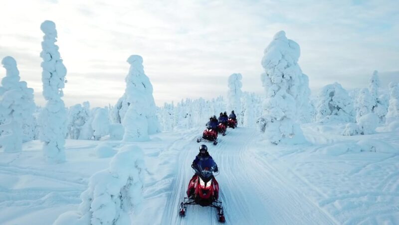 King of Ylläs: Snowmobiling to the Hill - Key Points