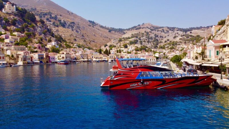 Kiotari, Lardos, Pefkos, & Lindos: Speedboat to Symi Island - The Itinerary in Detail