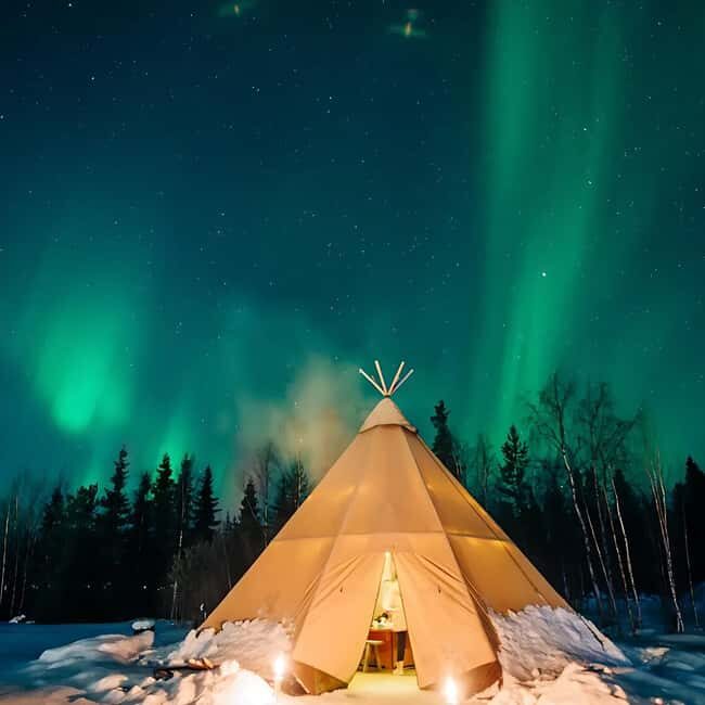Kiruna: Northern Lights Tour with Sami BBQ Dinner - Key Points