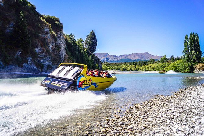 KJet Queenstown Jet Boat Ride on the Kawarau and Shotover Rivers - Key Points