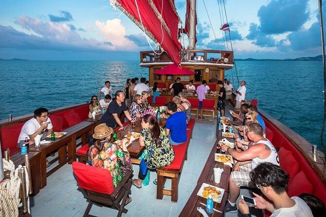 Koh Samui Red Baron Sunset Dinner Cruise with Return Transfer (SHA Plus) - The Itinerary: From Marine Parks to Sunset Serenity