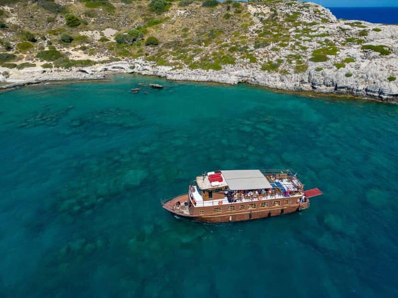 Kolympia : Transfer & Cruise to Lindos with 3 Swimming Stops - Frequently Asked Questions