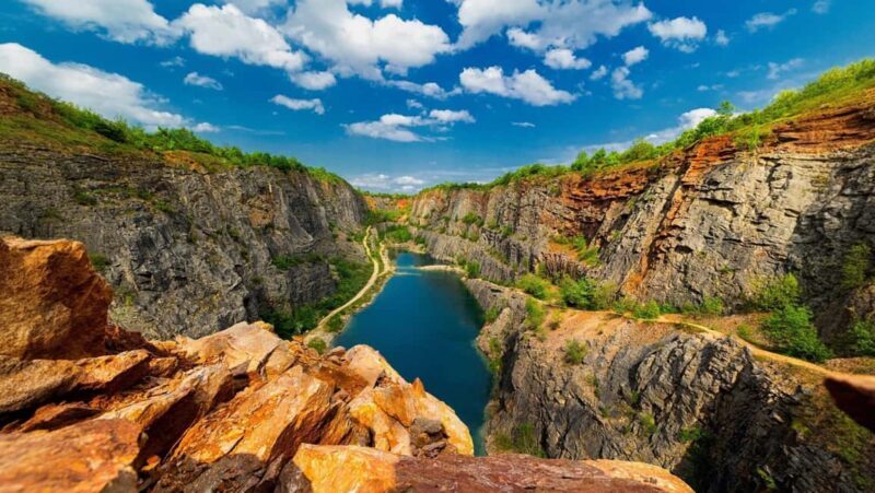 Konprusy Caves, Karltejn Castle & Czech Grand Canyon - Velká Amerika: The Czech Grand Canyon