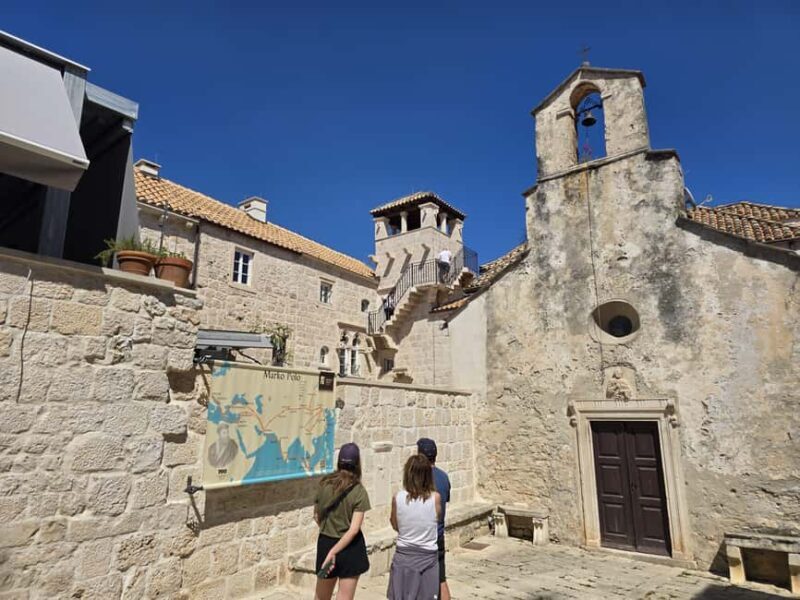 Korula: Day Trip from Baka Voda with Wine Tasting - Key Points