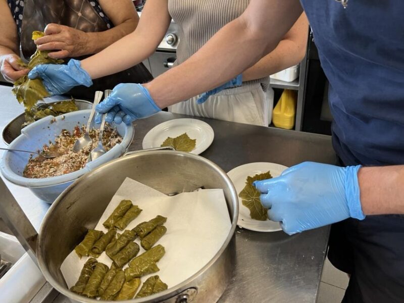 Kos Cooking Classes by Mama Contessa - Estate Tour & Production Insights