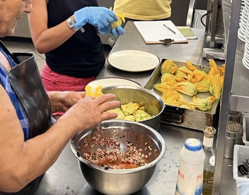 Kos Cooking Classes by Mama Contessa - The Cooking Demonstration