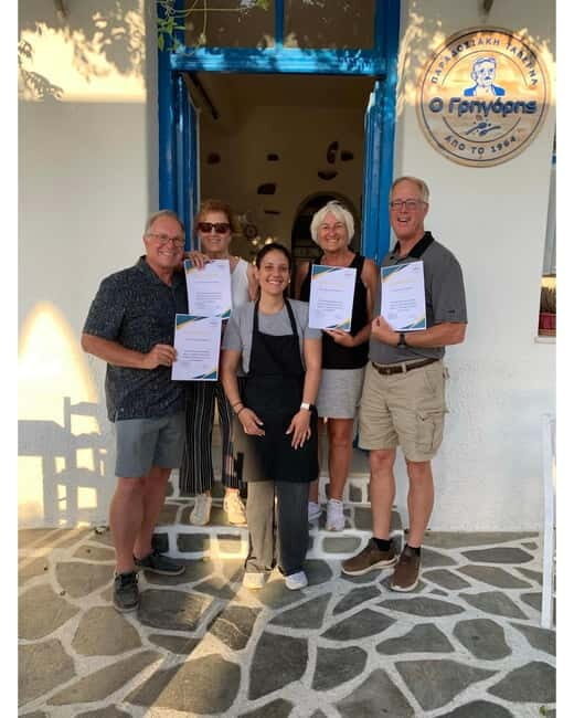 Kourounochori, Naxos : Gregory's Traditional Cooking Class - A Deep Dive into the Experience