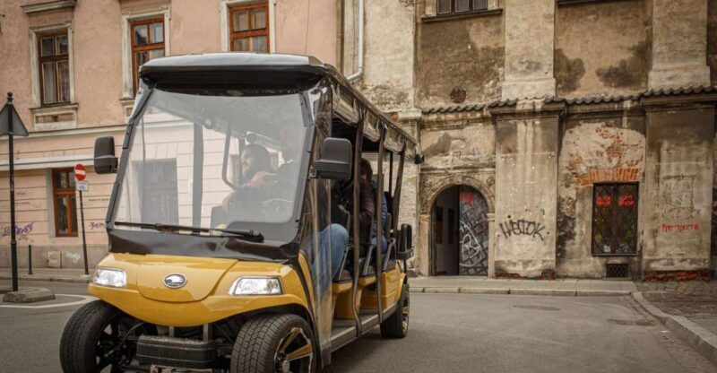 Krakow: City Tour Golf Cart & Schindler's Factory Guide Tour - The Itinerary in Detail