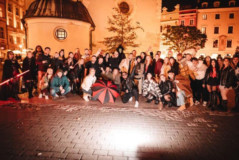 Krakow: Halloween Pub/Club Crawl With 1 H Unlimited Alcohol - Key Points