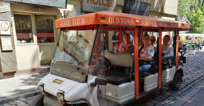 Krakow: Jewish Quarter and Schindler Factory by Golf Car - Frequently Asked Questions