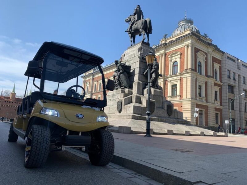 Krakow: Old Town City Sightseeing Tour Eco Buggy Golf Cart - Key Points: