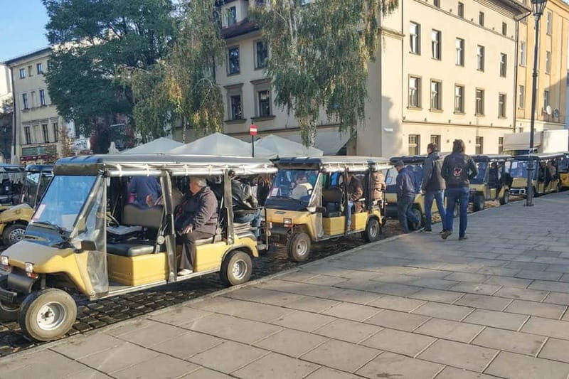 Krakow: Old Town, Kazimierz and Ghetto by Electric Golf Cart - The Practical Details: How It Works