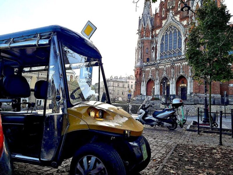 Krakow: Private Panoramic Tour by Golf Cart with Audio Guide - Key Points