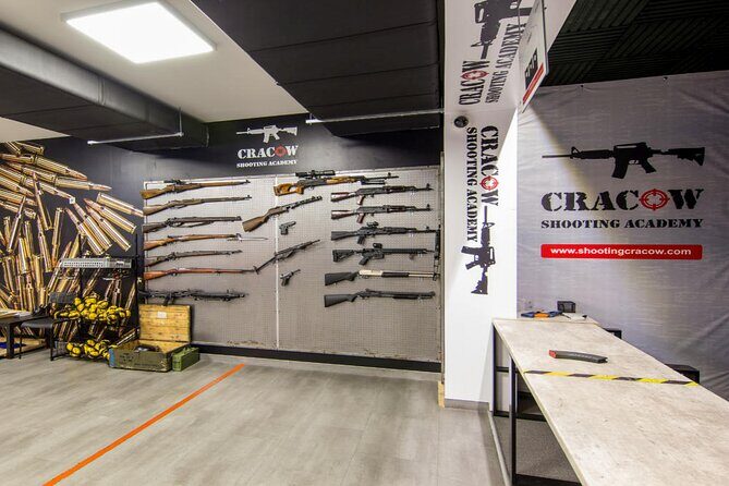 Krakow: Shooting range with Private Transport - Key Points