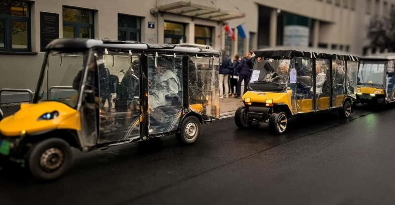 Krakow's Kazimierz by Golf Cart & Schindler's Factory Tour - Key Points