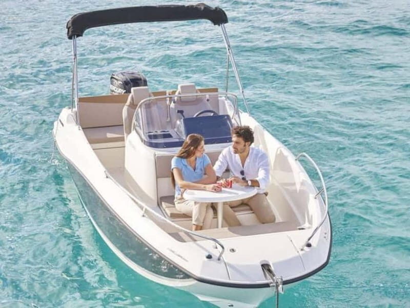 Krk/Dunat: Rent a boat Quicksilver 605 open - The Experience in Detail