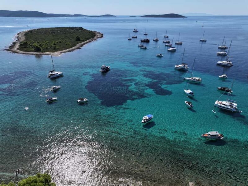 Krknjai Blue Lagoon three island tour with drinks - Detailed Breakdown of the Itinerary