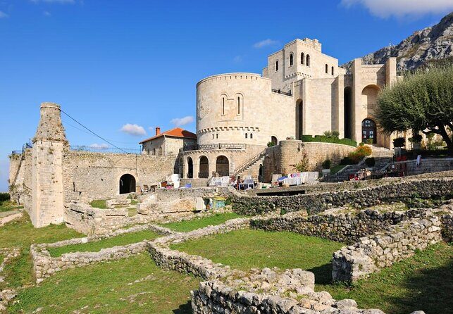 Kruja castle, the old Bazaar & Sarisalltik- Departure from Tirana - Discovering Kruja: An Authentic Albanian Experience
