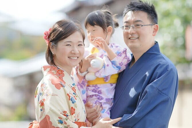 Kyoto Kimono Rental mimosa for Families - What to Expect from the Kimono Rental Experience