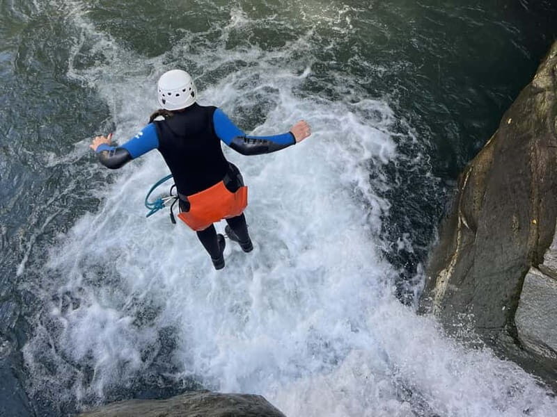 La plagne: introductory canyon at Eau Rousse - Key Points