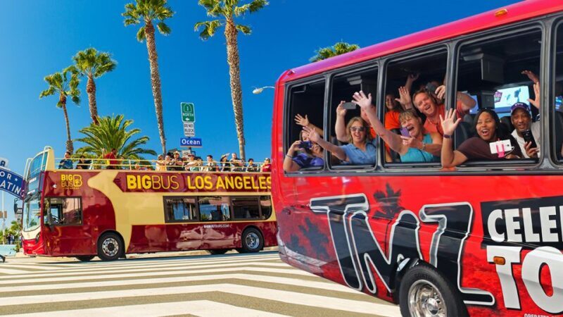 LA: TMZ Celebrity Tour & Big Bus 24-Hour Hop-on Hop-off Tour - A Closer Look at the Itinerary and Experience