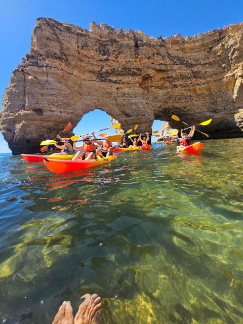 Lagoa: Benagil Cave and Marinha Beach Guided Kayaking Tour - Authentic Experiences and Tips from Reviewers