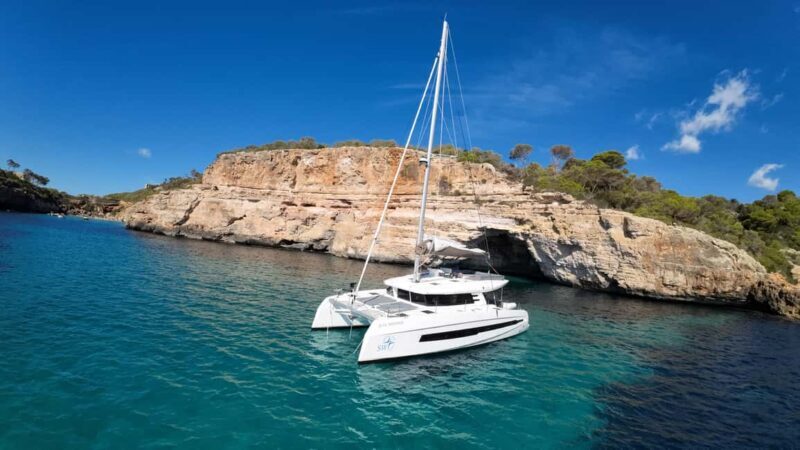 Lagos: Cliffs and Secret Caves in a Cervetti 44 Sail - Scenic Highlights: Cliffs and Secret Caves