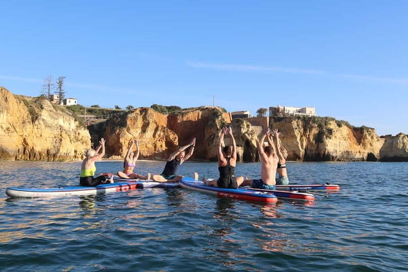 Lagos: Sunrise SUP Yoga Experience at Praia dos Estudantes - An In-Depth Look at the Sunrise SUP Yoga Experience