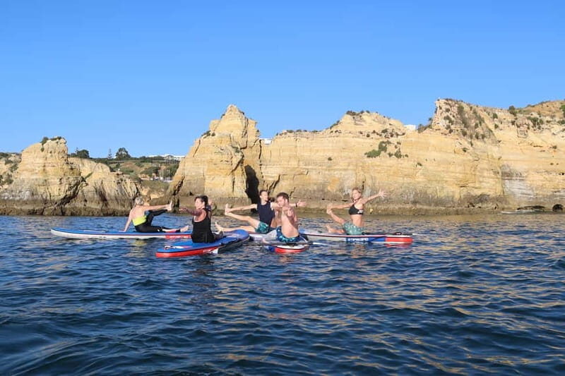 Lagos: Sunrise SUP Yoga Experience at Praia dos Estudantes - FAQ