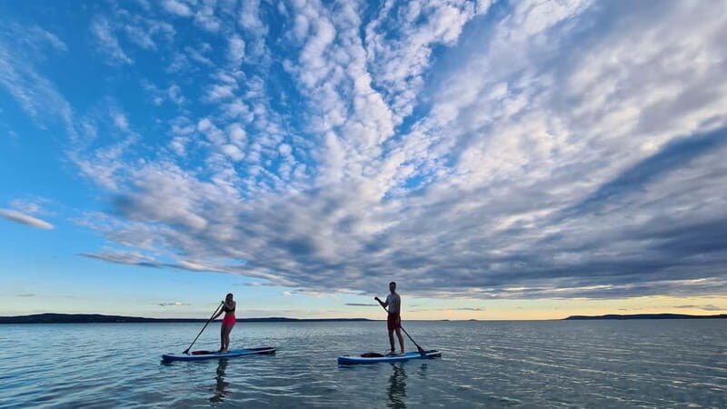 Lake Balaton 3 hour SUP tour - self-guided - Key Points