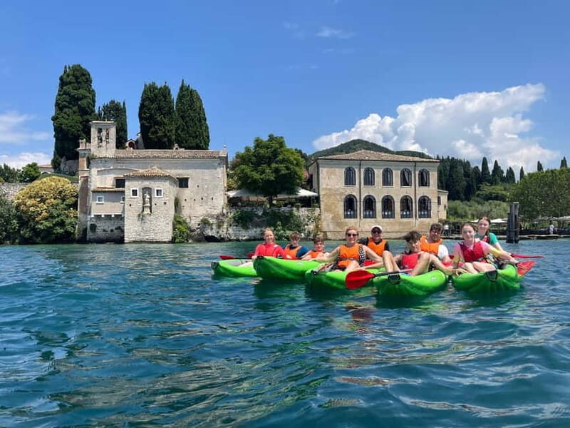 Lake Garda: Canoeing tour from Garda to Punta San Vigilio - Key Points