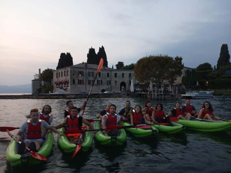 Lake Garda: Sunset Canoeing Tour to Punta San Vigilio - Key Points