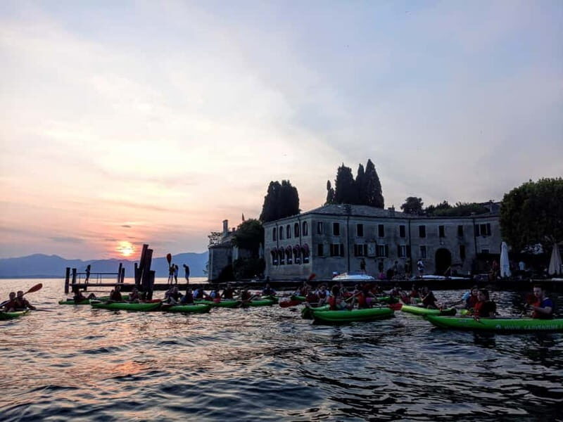 Lake Garda: Sunset Canoeing Tour to Punta San Vigilio - A Closer Look at the Experience