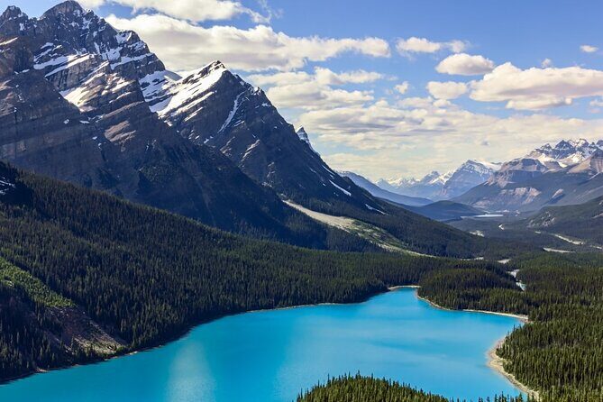 Lake Louise Peyto Lake Bow Lake Crowfoot Glacier Half Day Tour - The Sum Up