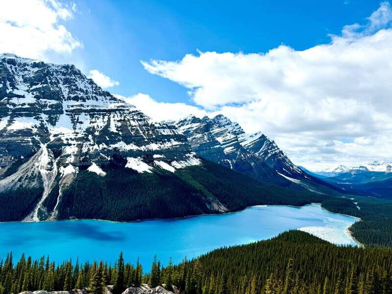 Lake Louise, Peyto Lake, Johnston Canyon & Icefields Parkway - Key Points